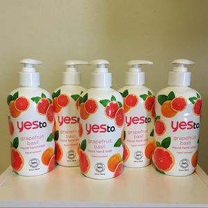 Yes to Grapefruit Basil Liquid Hand Soap 12oz